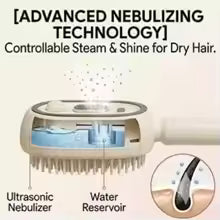3-in-1 electric spray massage comb brush